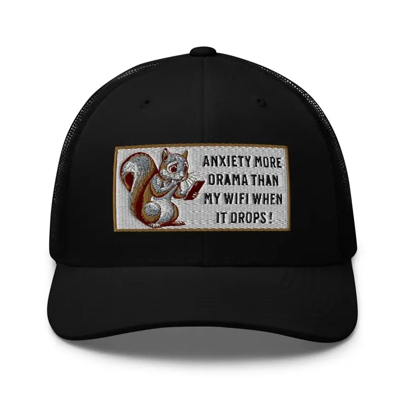 funny hat anxiety wifi