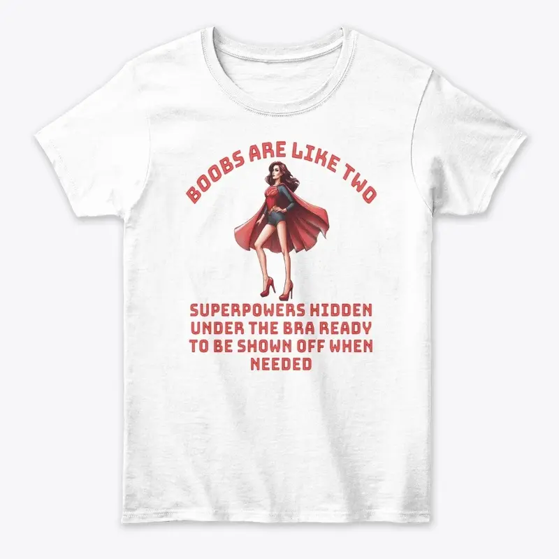 Superpower Boost t-shirt.