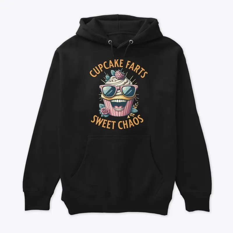  Cupcake Farts Sweet Chaos Unisex hoodie